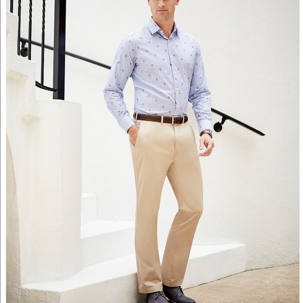 Khaki dress pants